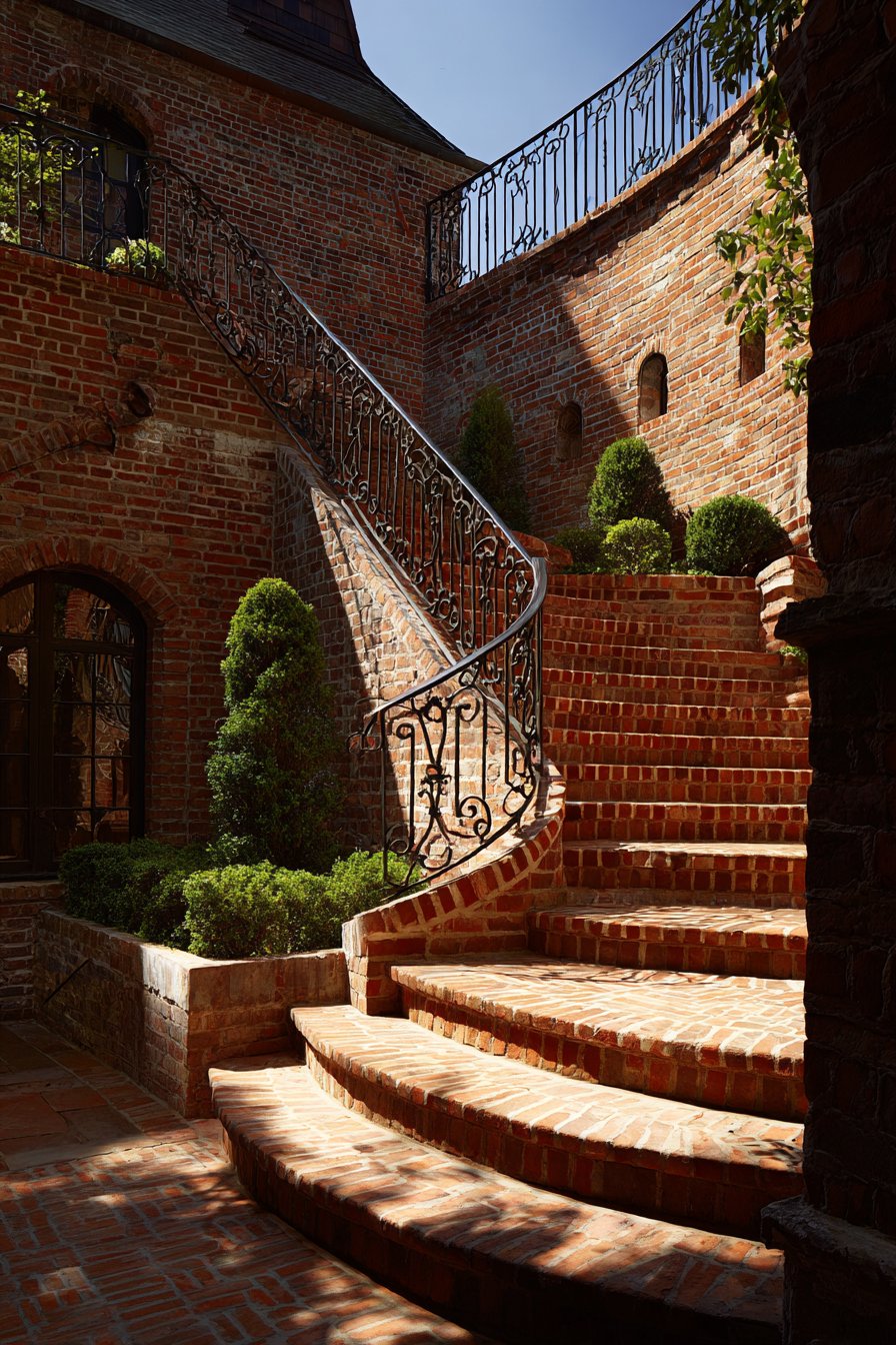 Classic Brick with Limestone Accents