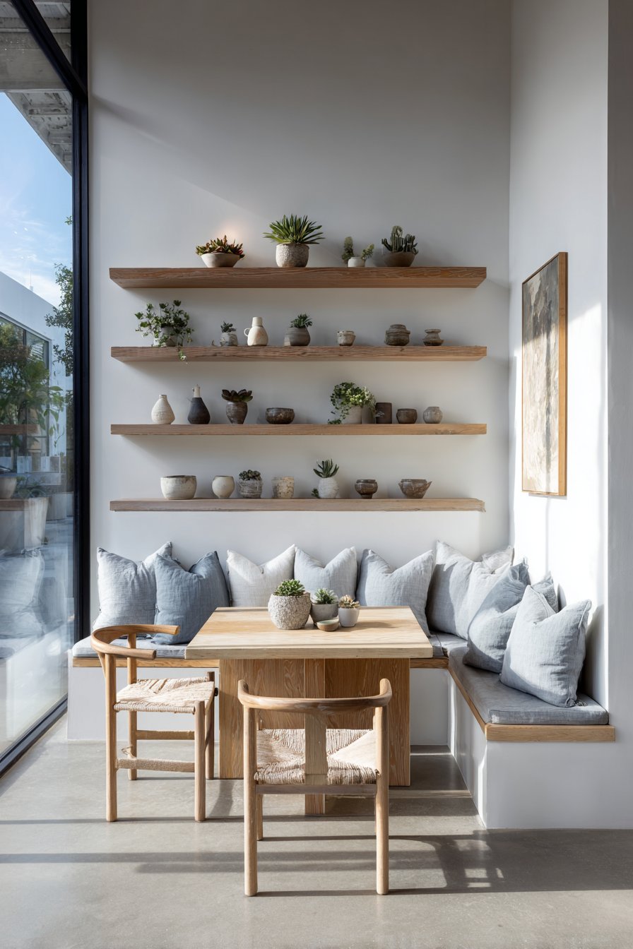 Cozy Corner Bench Breakfast Nook