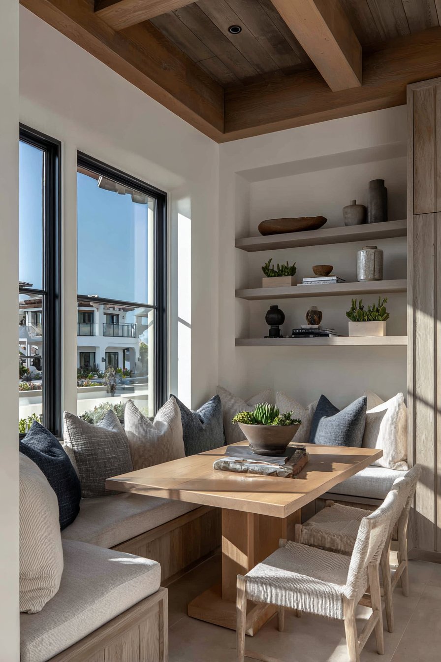 Cozy Corner Bench Breakfast Nook