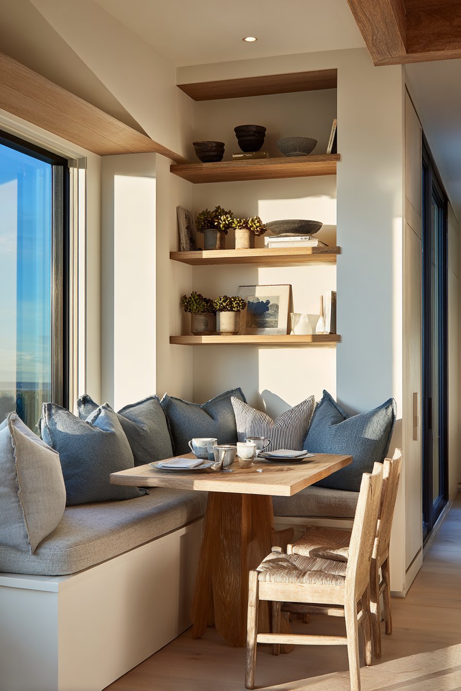 Cozy Corner Bench Breakfast Nook