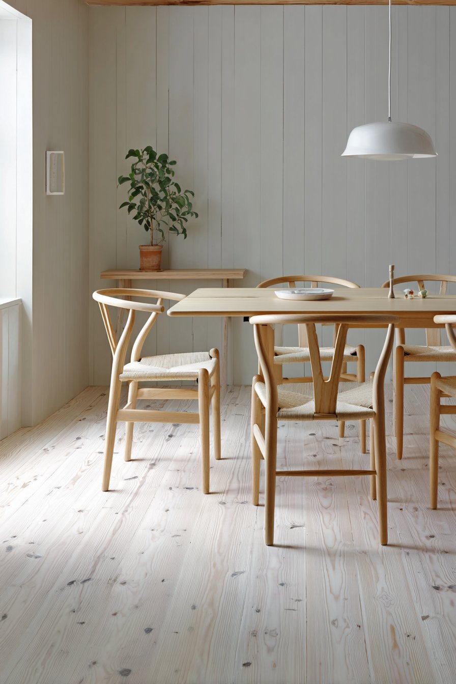 Minimalist Drop-Leaf Scandinavian Flexibility