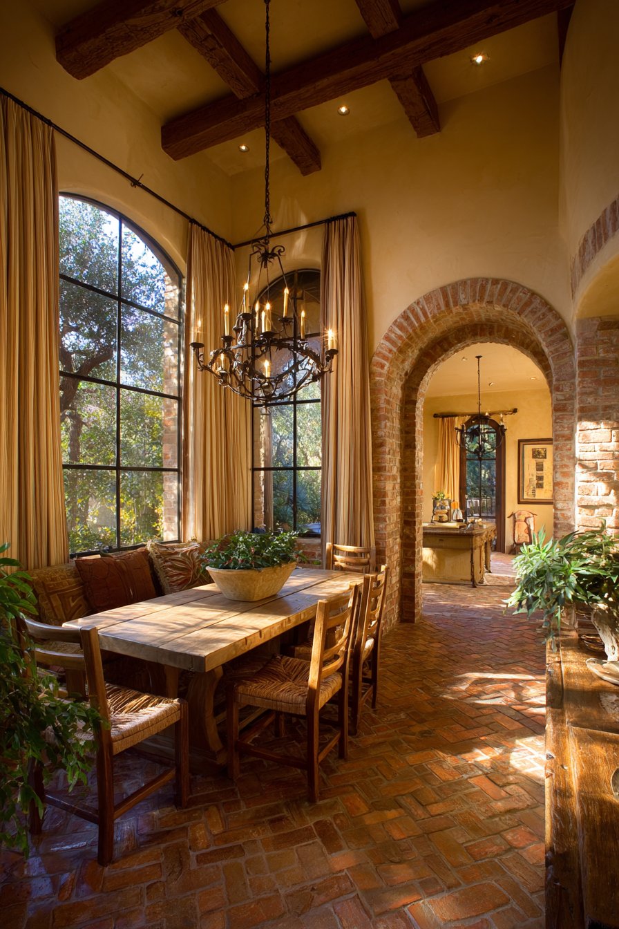 Mediterranean-Inspired Warmth with Terracotta Floors