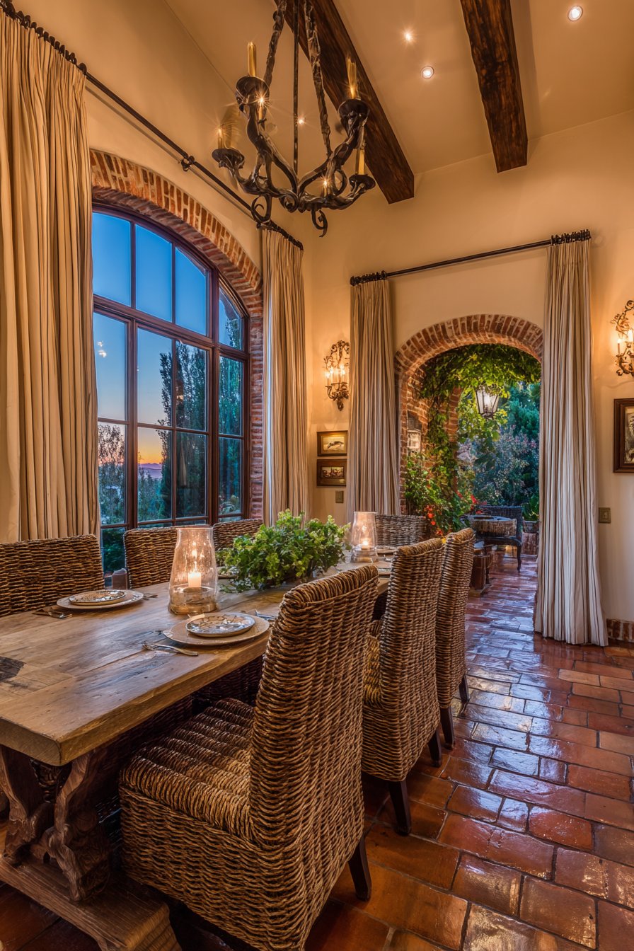 Mediterranean-Inspired Warmth with Terracotta Floors