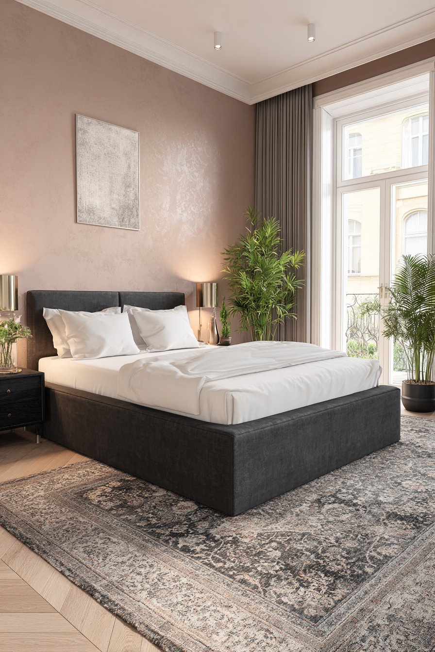 Soft Blush and Dusty Rose