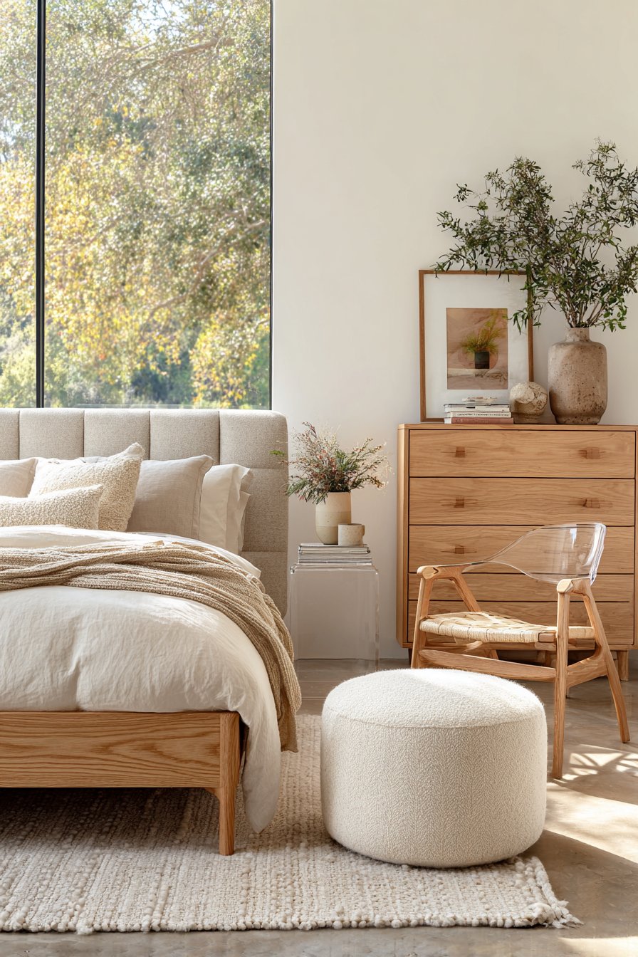 Choose Light-Colored and Minimalist Furniture
