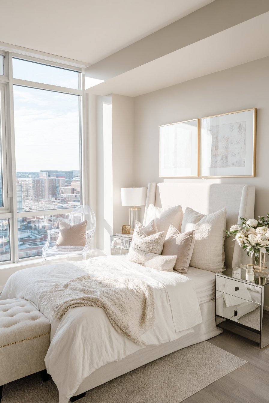 Choose Light-Colored and Minimalist Furniture