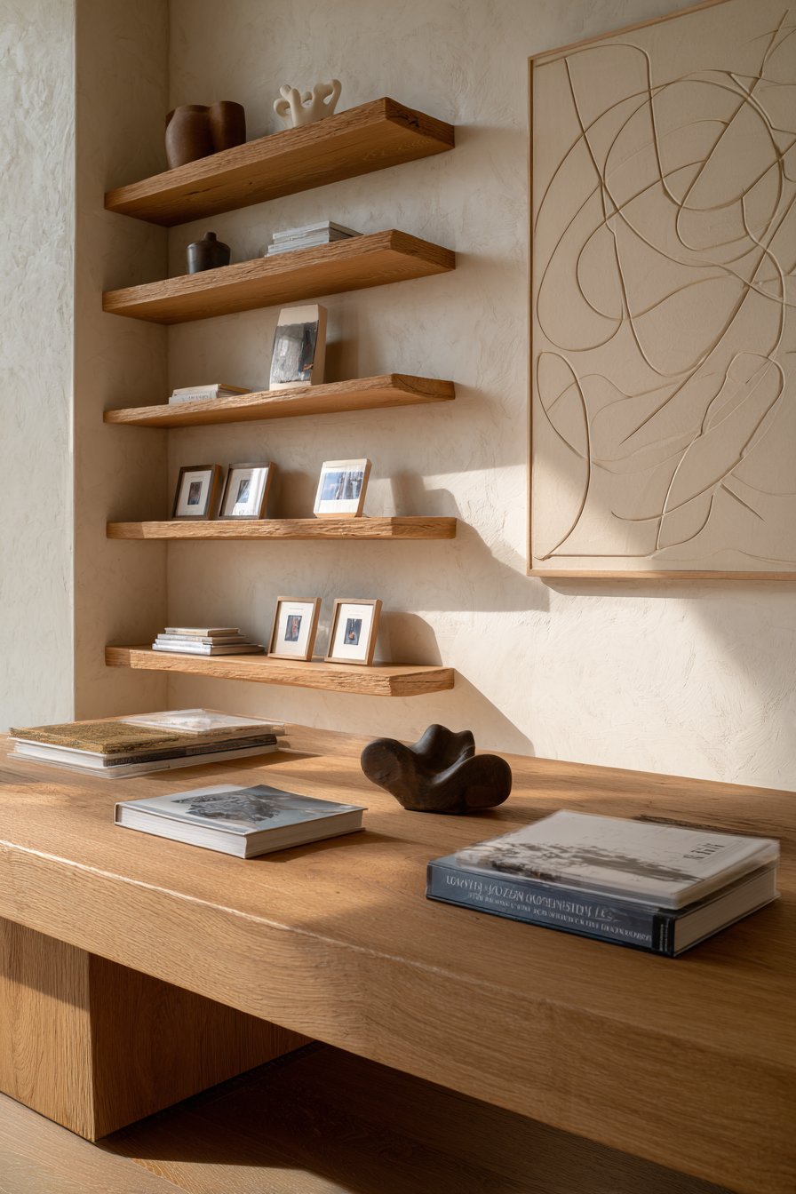 Display Carefully Curated Personal Items and Art