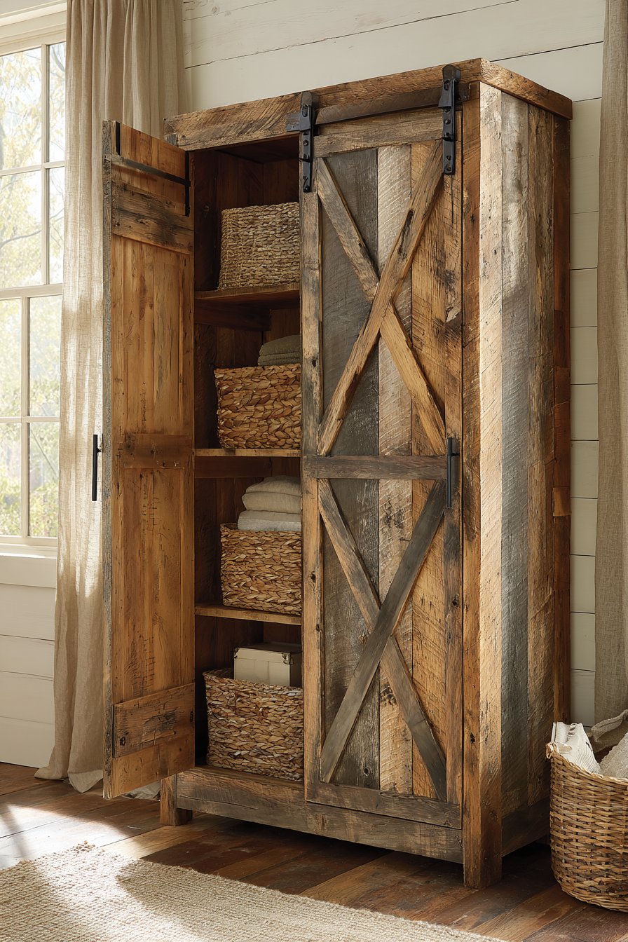 Rustic Reclaimed Wood Character