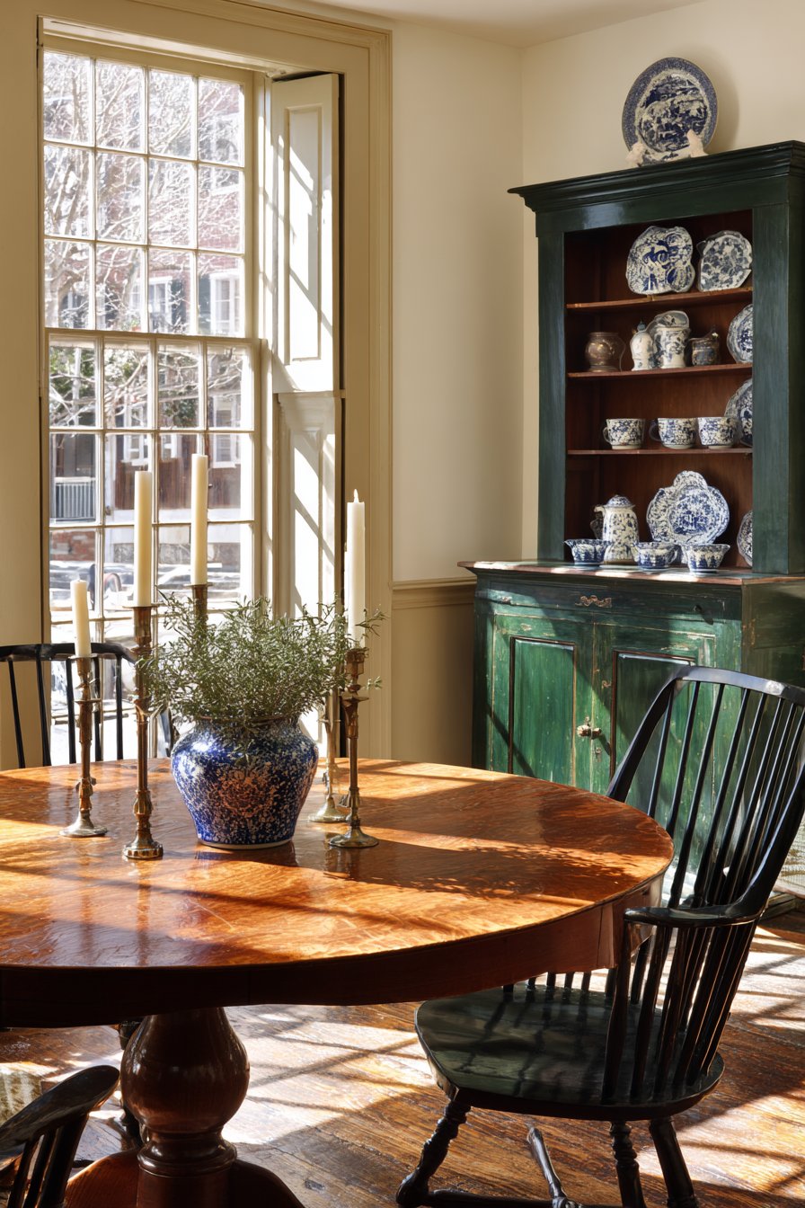 Colonial Revival Tiger Maple Charm