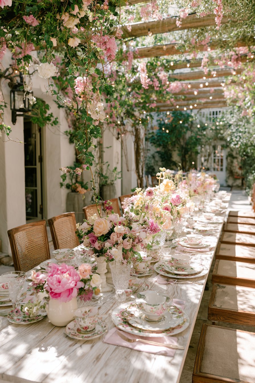 Whimsical Garden Romance Outdoors