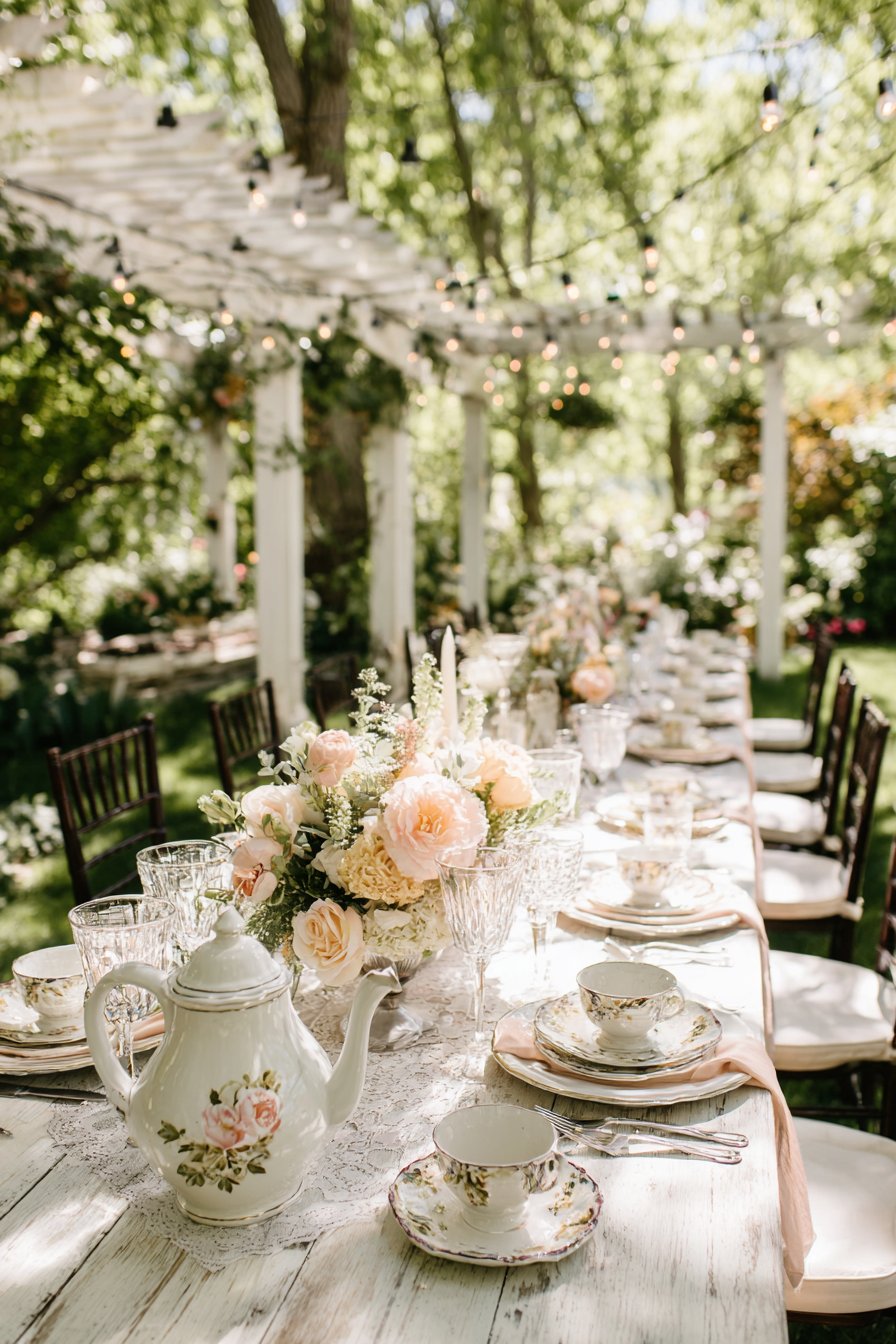 Whimsical Garden Romance Outdoors