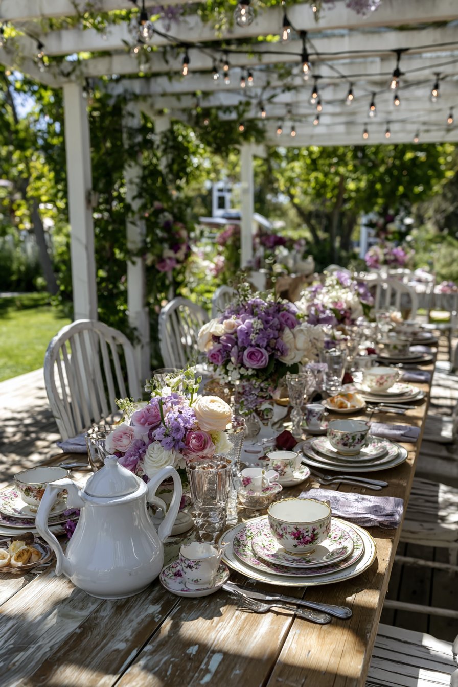 Whimsical Garden Romance Outdoors
