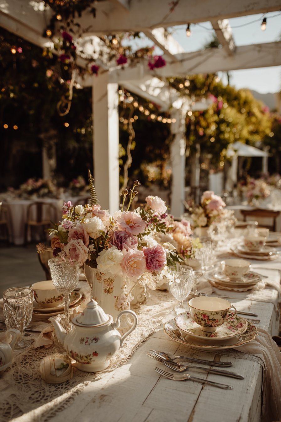 Whimsical Garden Romance Outdoors