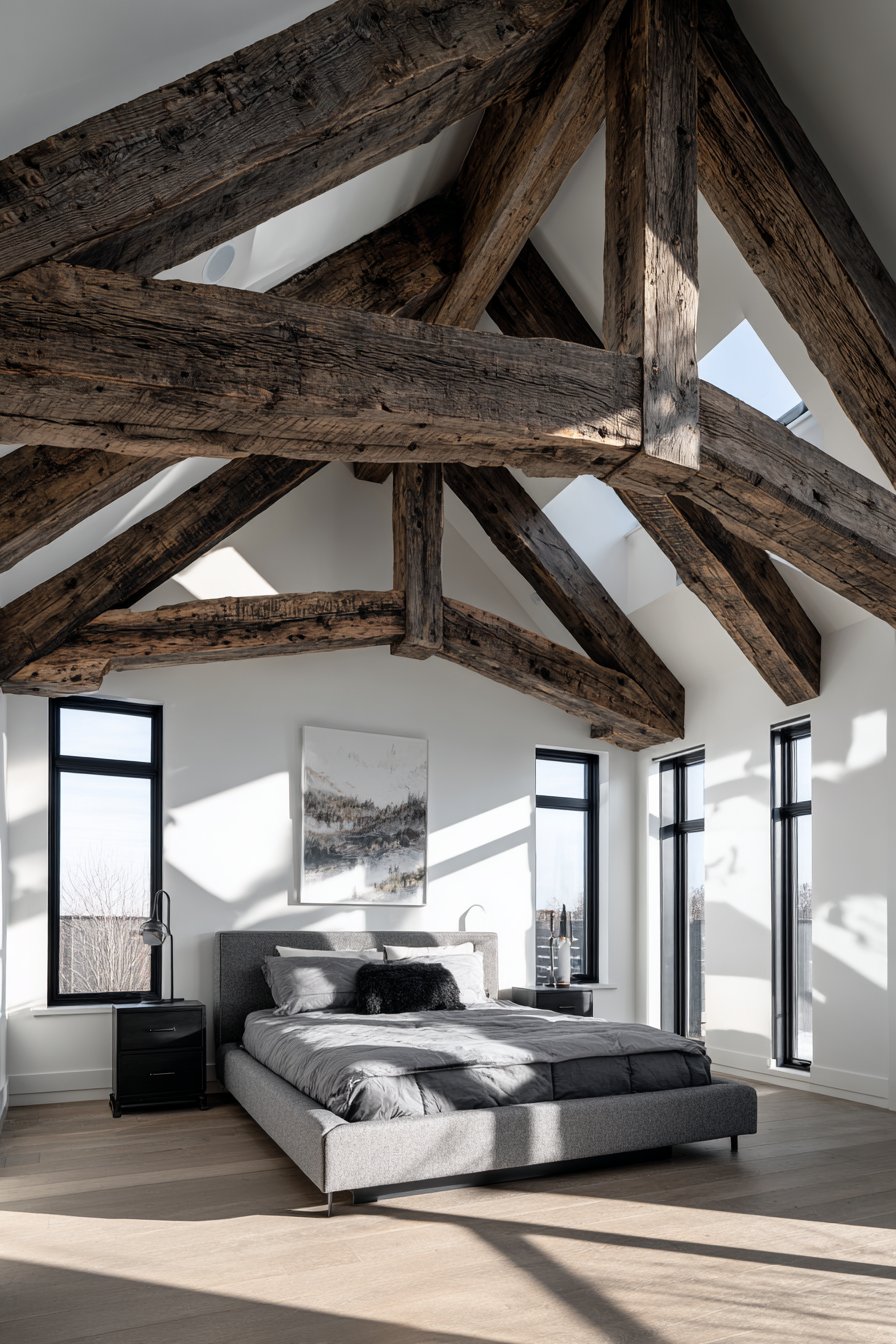 Industrial Exposed Beam Geometry