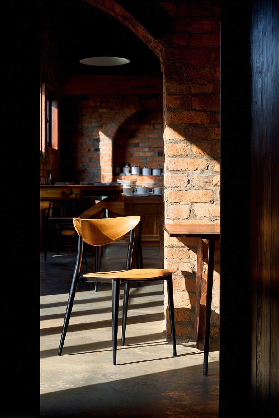 Modern Industrial Metal and Mango Wood Combination