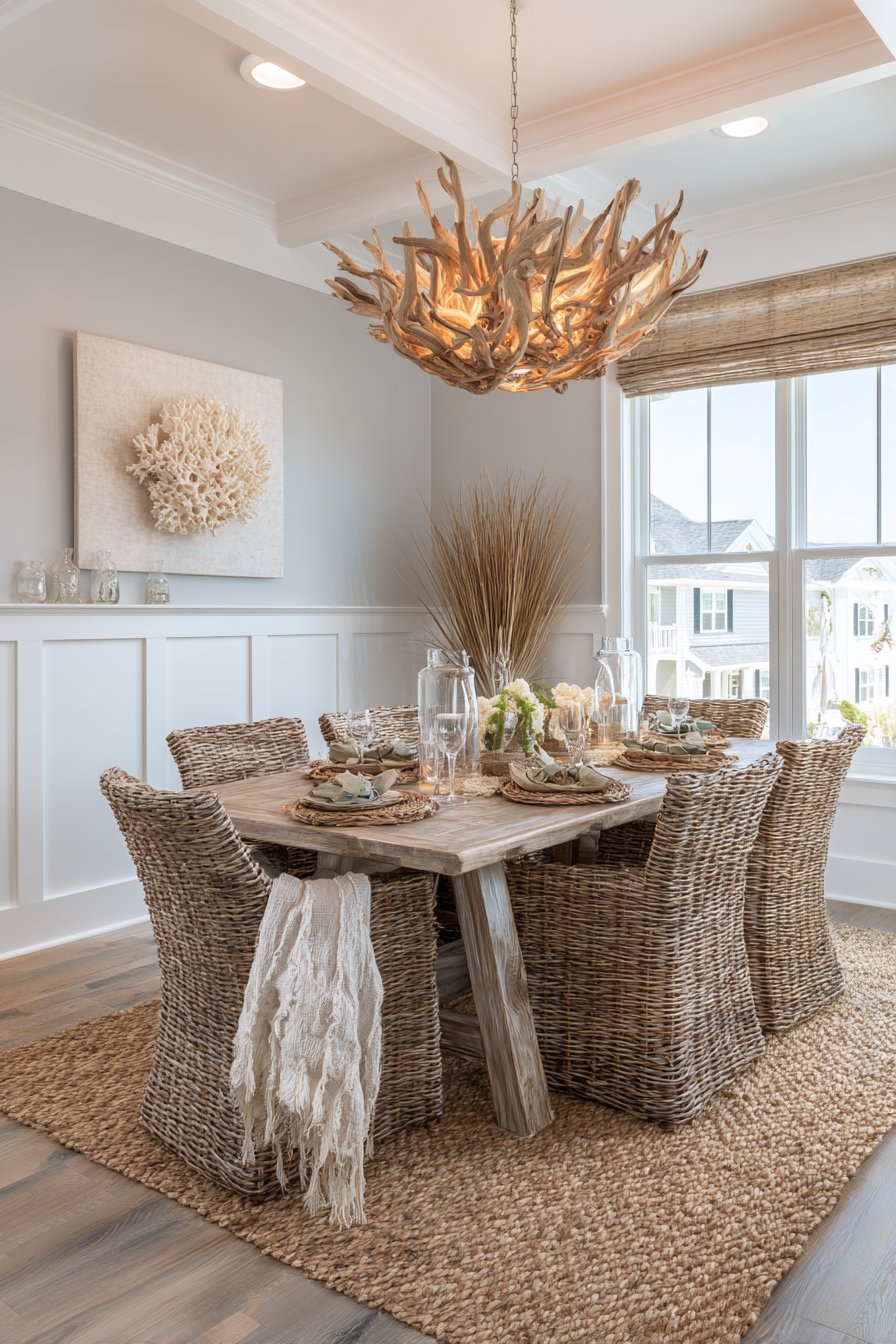 Coastal-Inspired Breezy Elegance