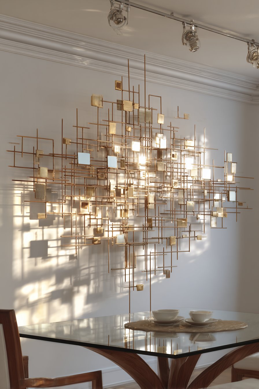 Contemporary Metal Sculpture Statement