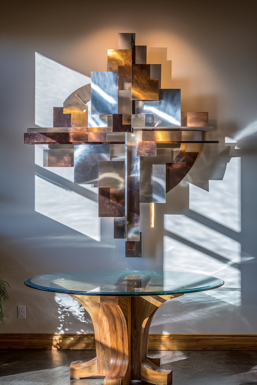 Contemporary Metal Sculpture Statement
