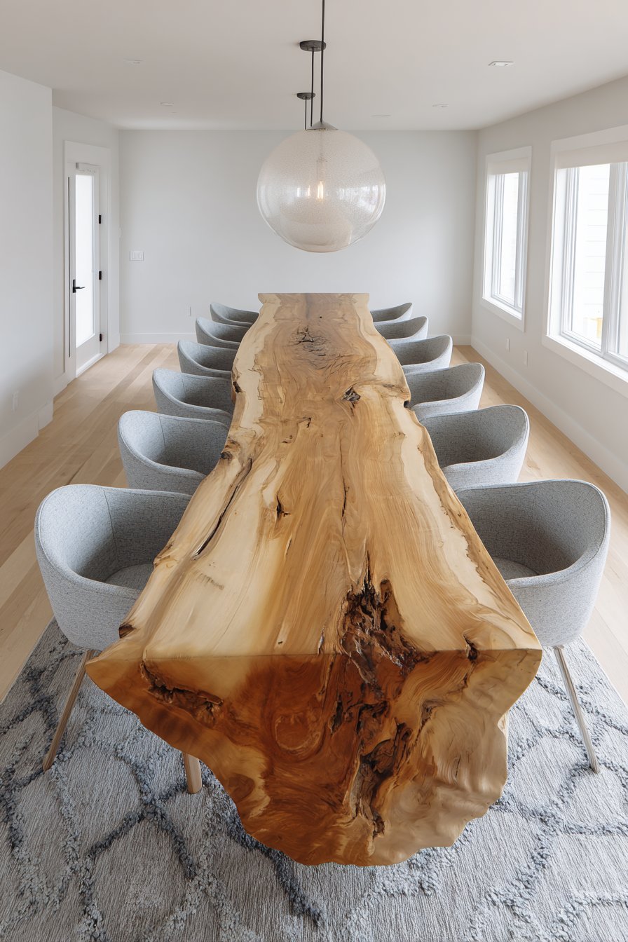 Live-Edge Oak Natural Beauty