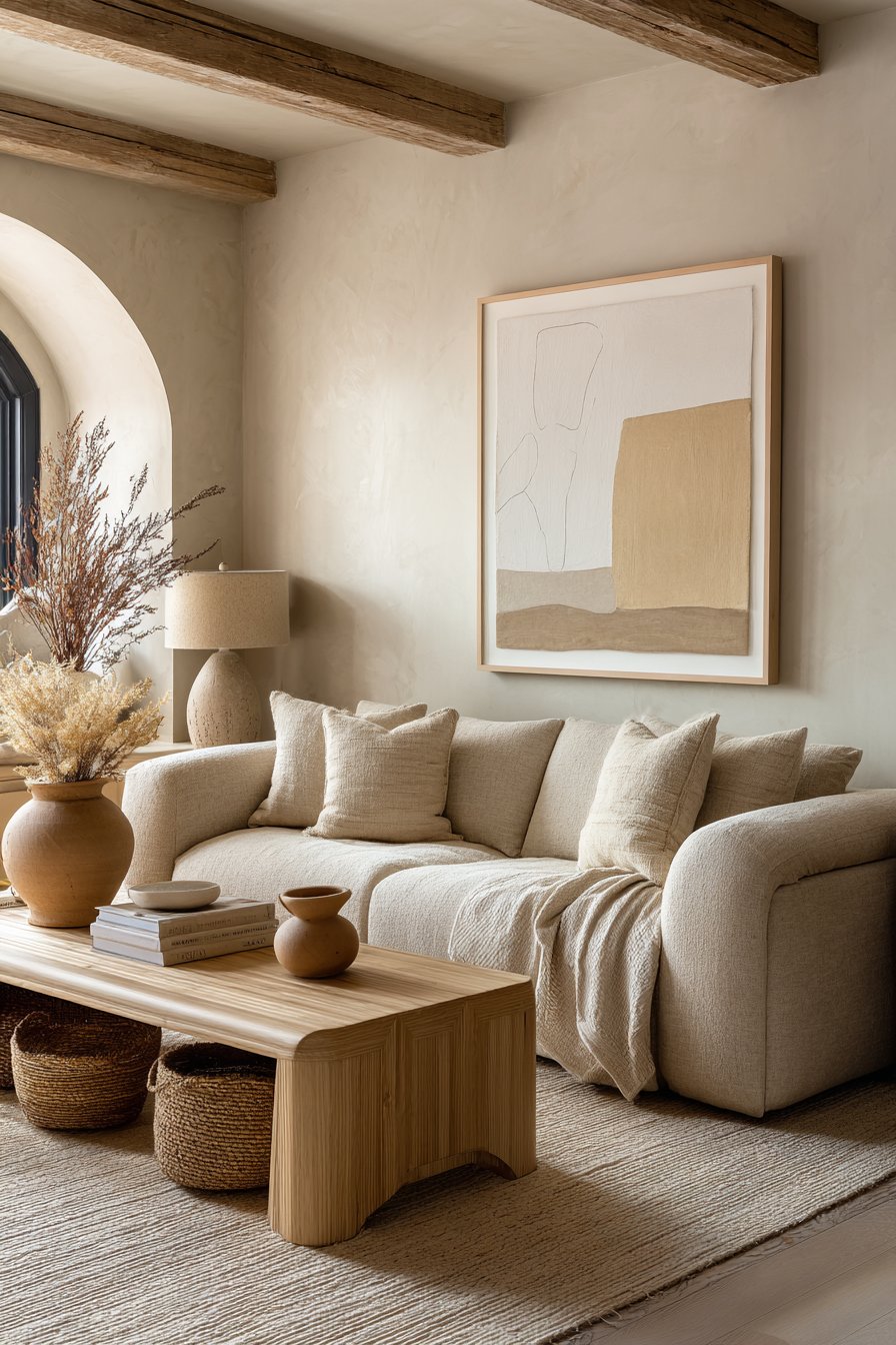 Warm Neutral Beiges and Taupes