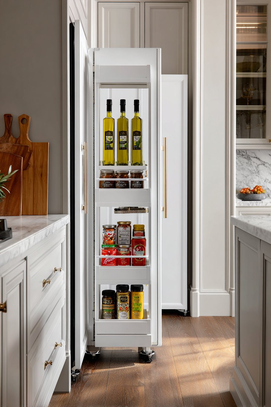 Install Narrow Slide-Out Units in Tight Spaces