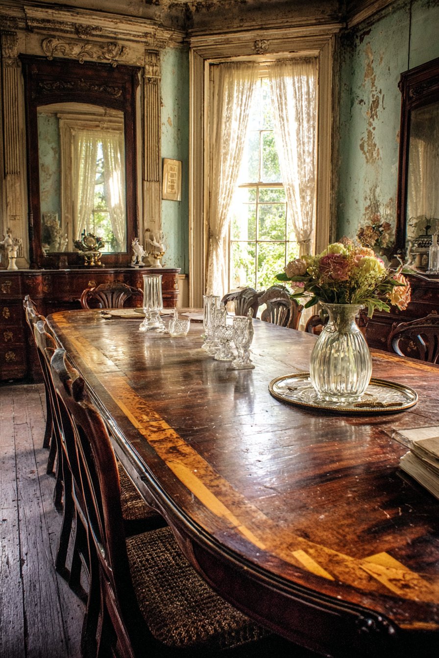 Edwardian Satinwood Delicacy