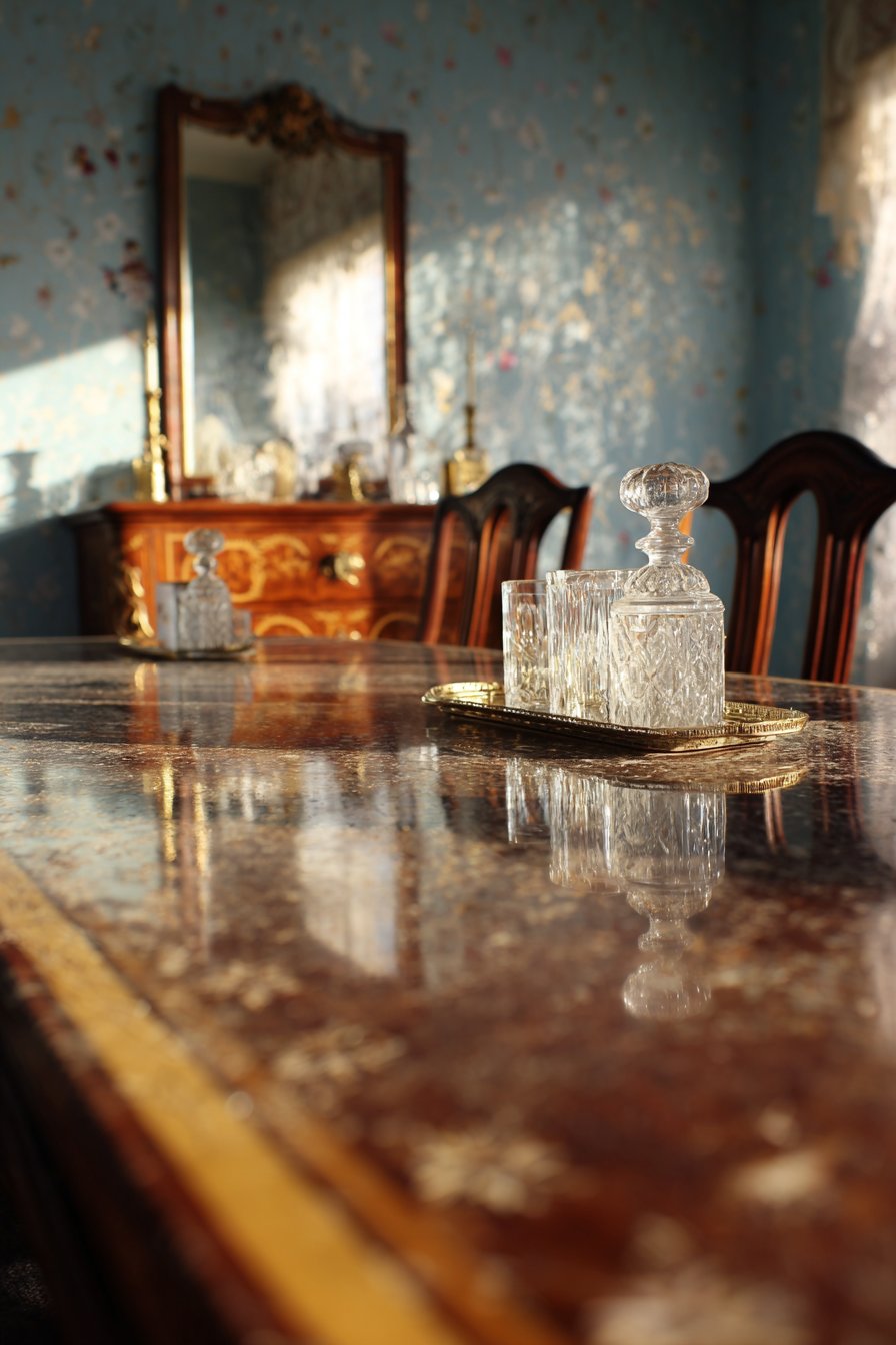 Edwardian Satinwood Delicacy