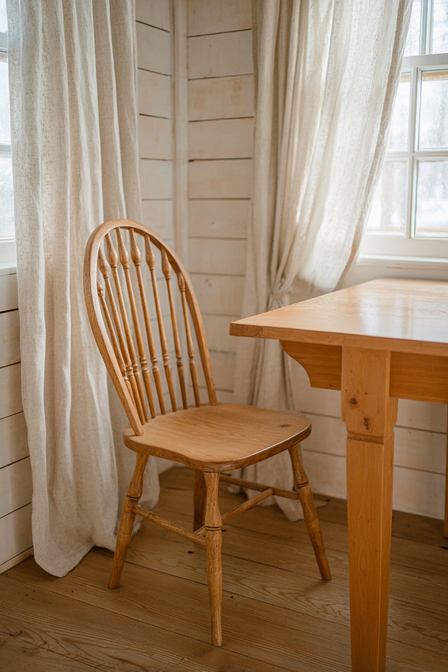 Classic Windsor in Natural Ash Wood