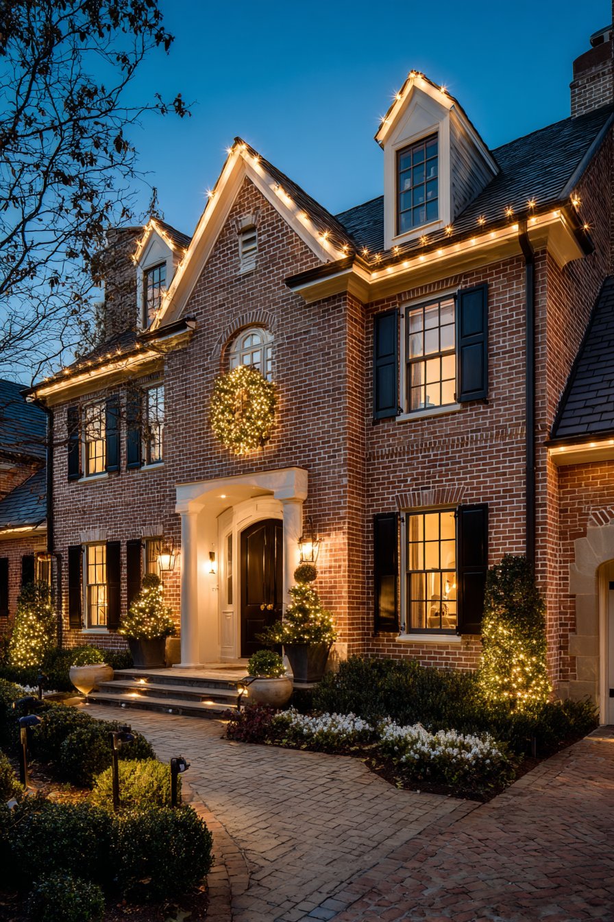 Colonial Elegant Symmetrical Design