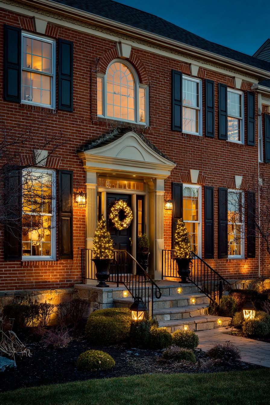 Colonial Elegant Symmetrical Design