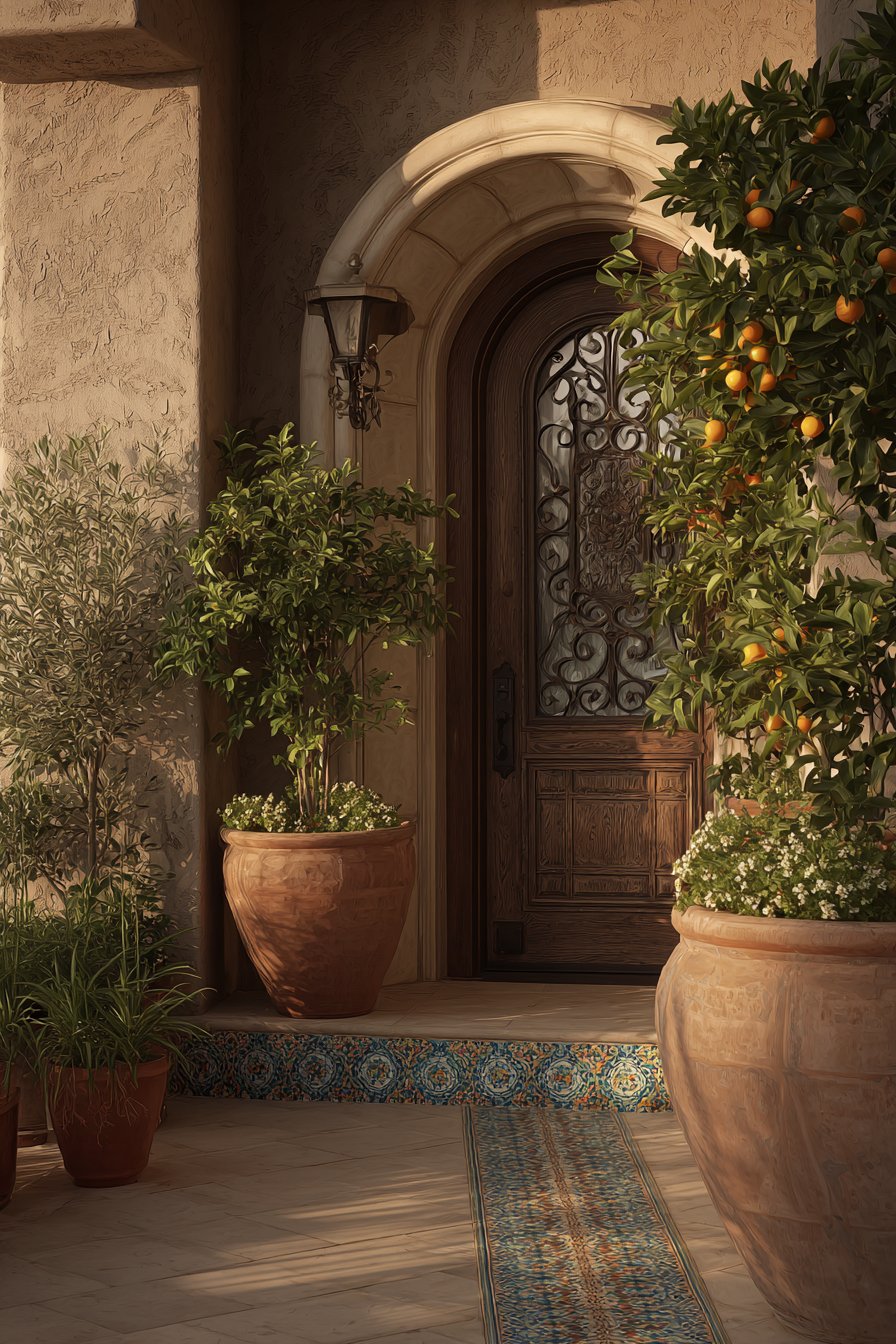 Mediterranean Terracotta and Tile Warmth