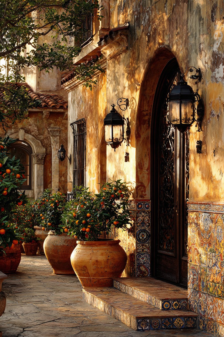 Mediterranean Terracotta and Tile Warmth