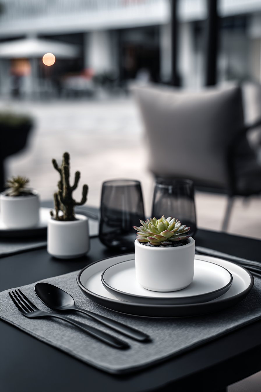 Modern Minimalist Monochrome