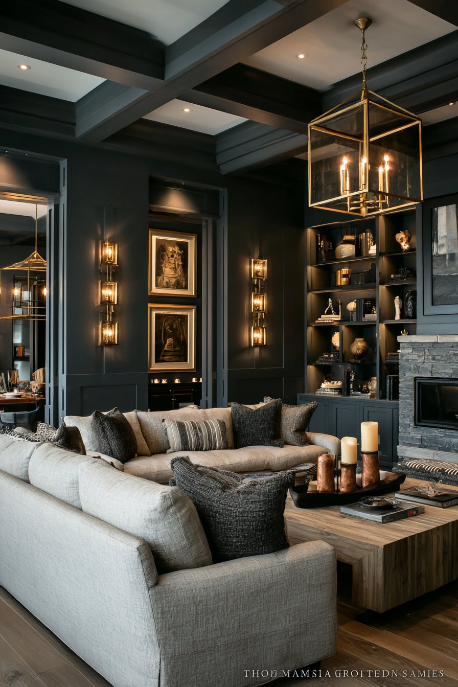 Charcoal and Deep Slate