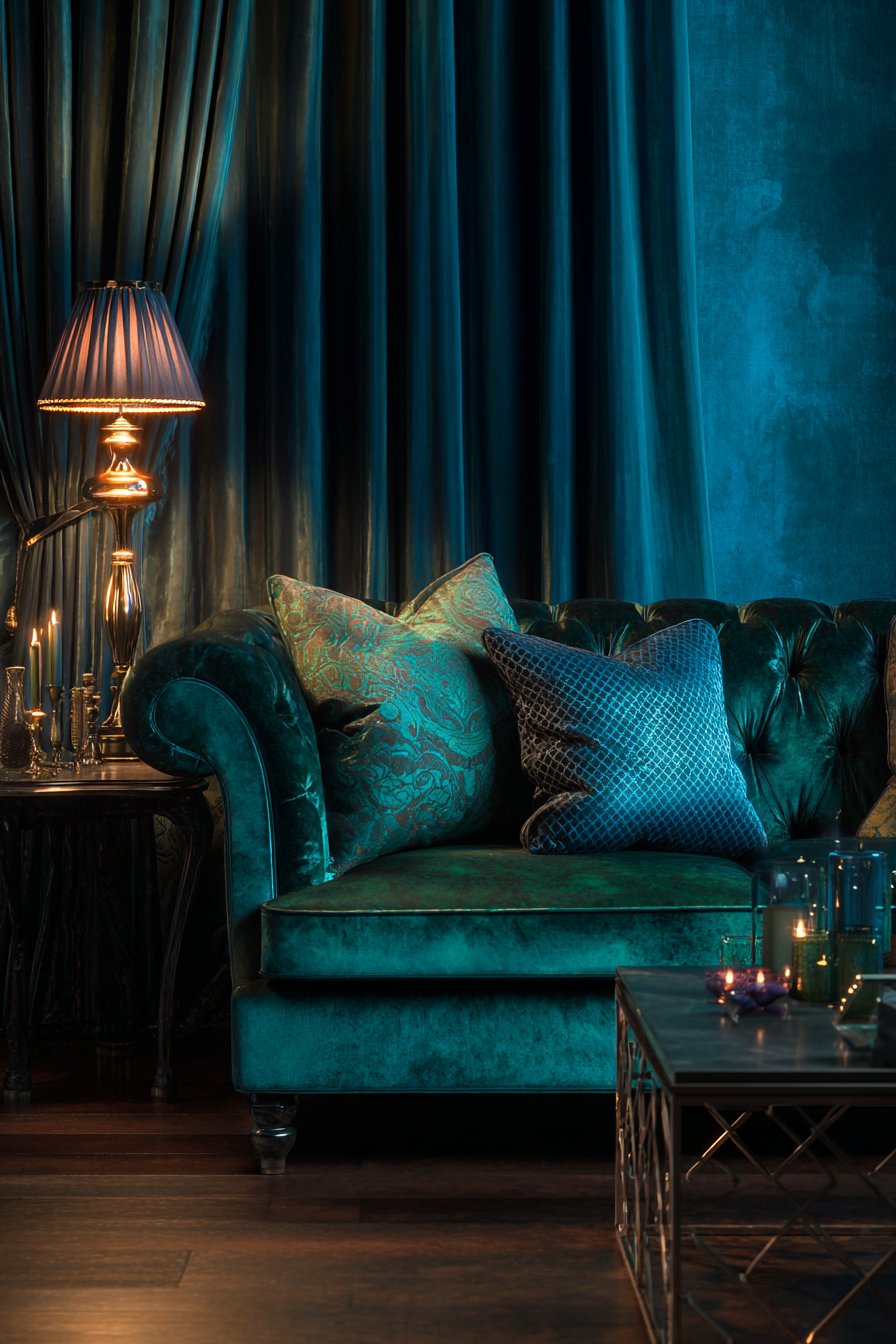 Bold Jewel Tones and Deep Saturated Hues