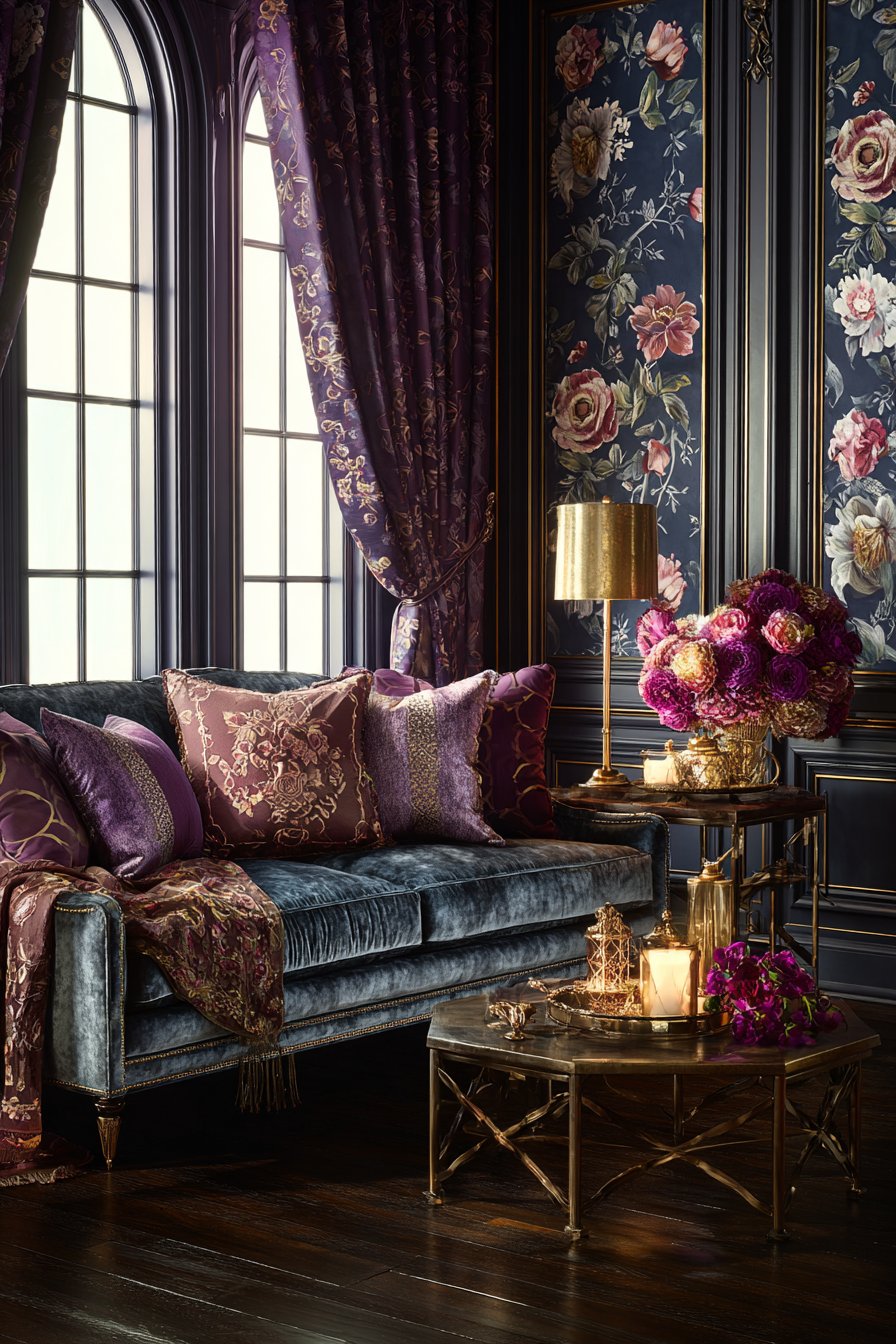 Bold Jewel Tones and Deep Saturated Hues