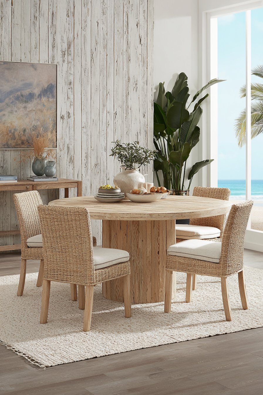 Coastal Reclaimed Teak Character