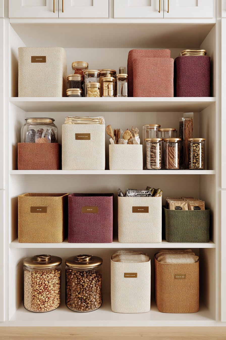 Create Zones with Shelf Dividers and Bins