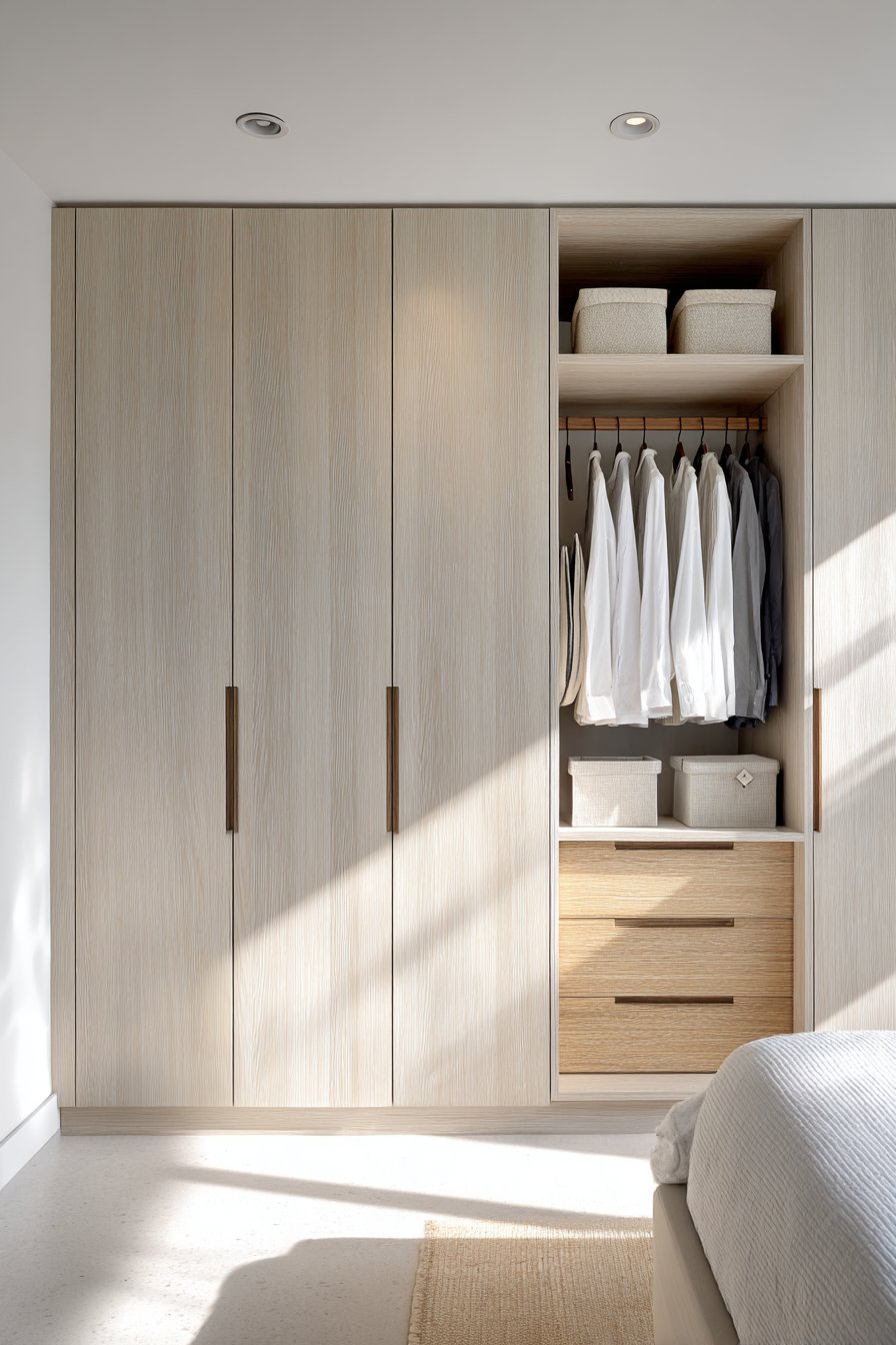 Minimalist Scandinavian Light Oak