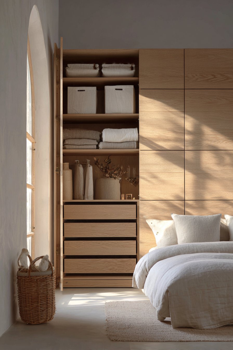 Minimalist Scandinavian Light Oak