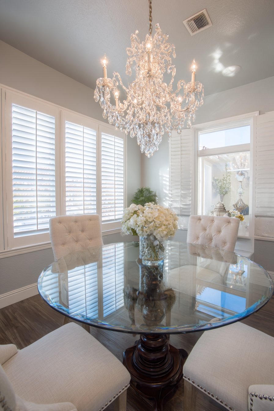 Transitional Glass Top Transparency