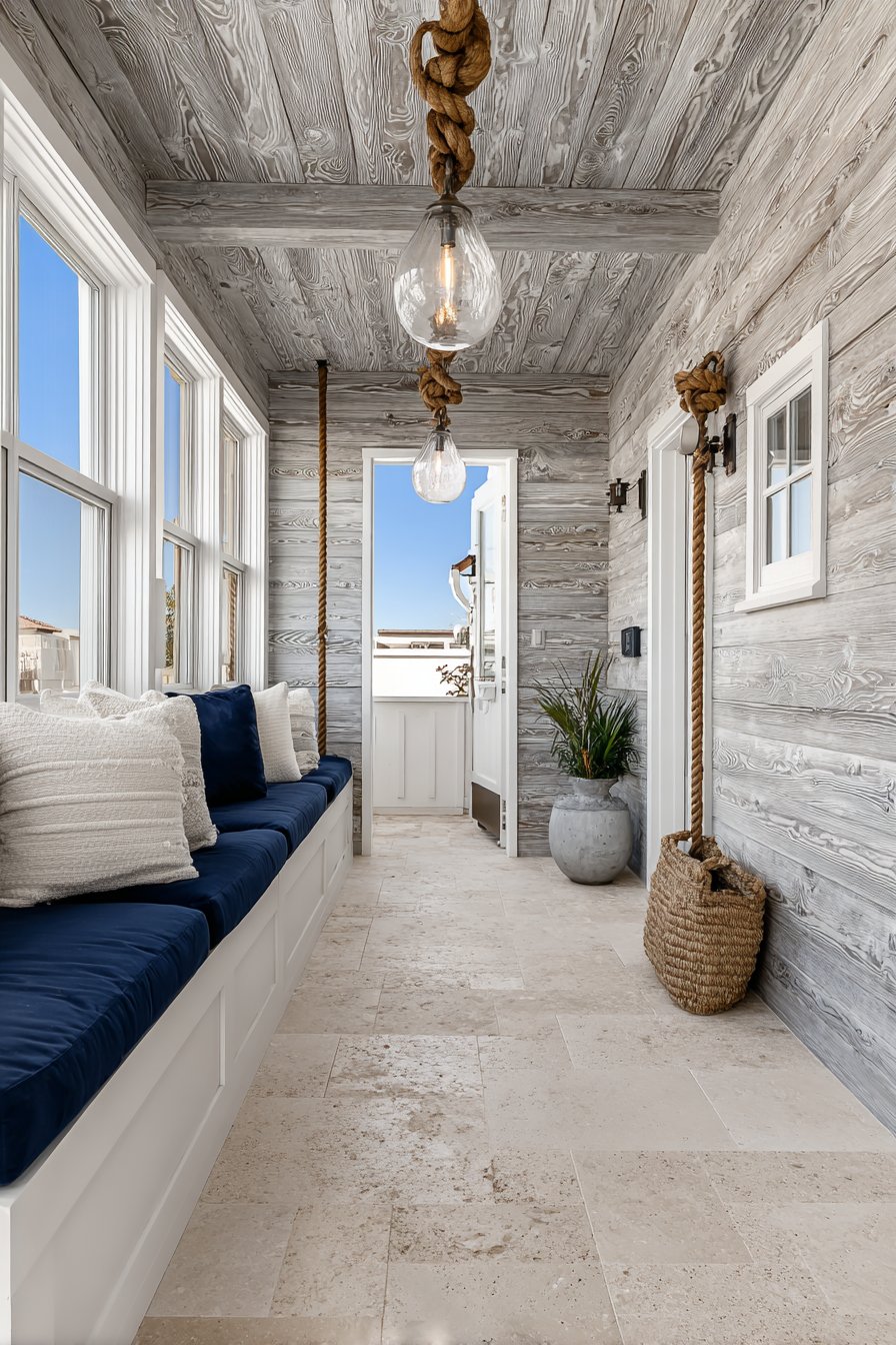 Coastal Breeze with Nautical Elements