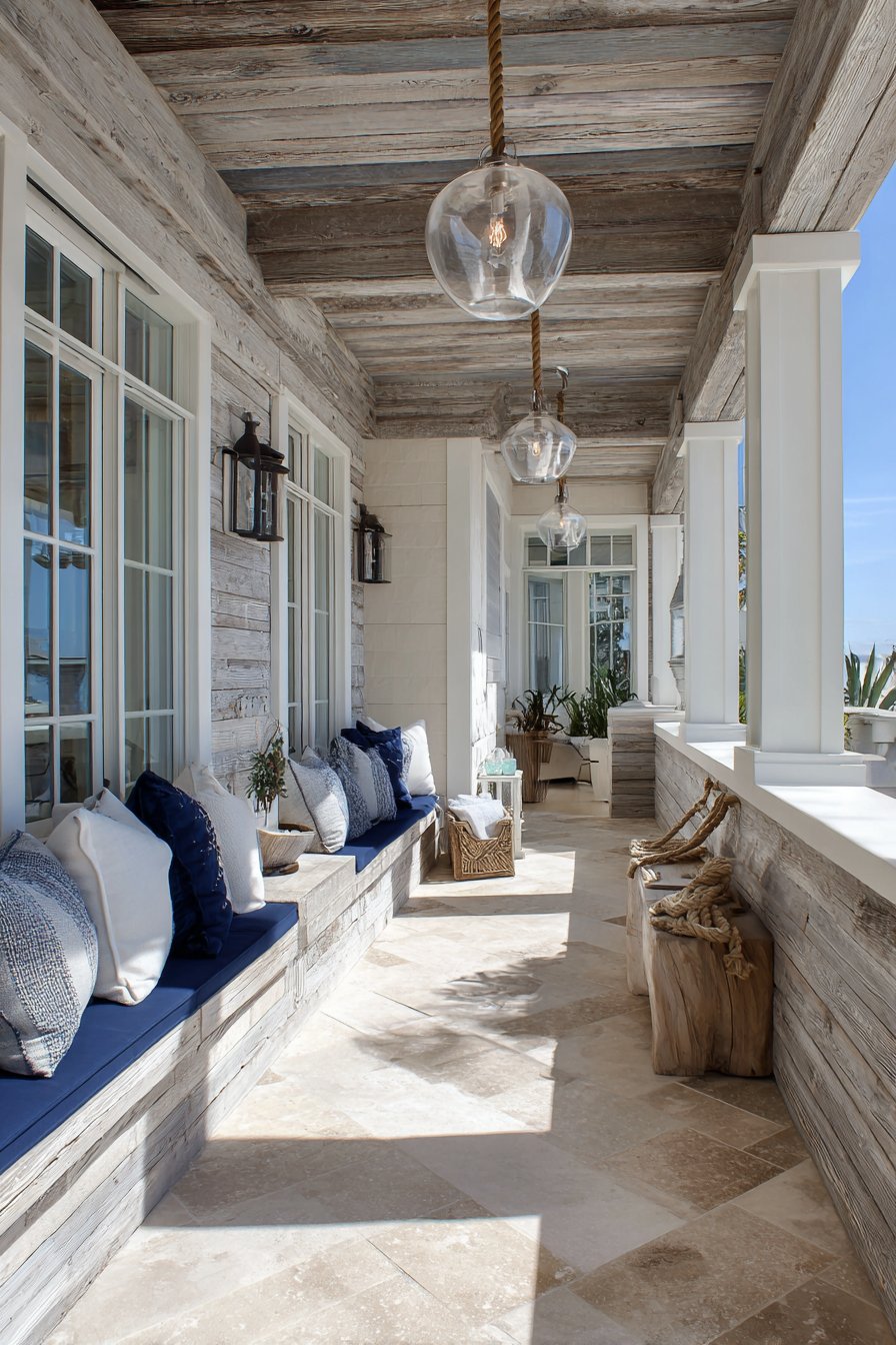 Coastal Breeze with Nautical Elements