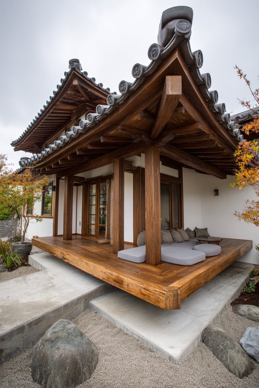 Japanese Temple-Inspired Sanctuary