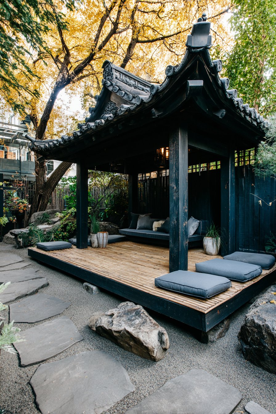 Japanese Temple-Inspired Sanctuary