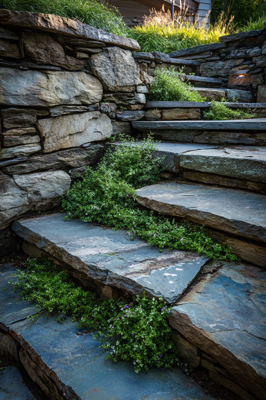 Natural Stone Bluestone Organic Design