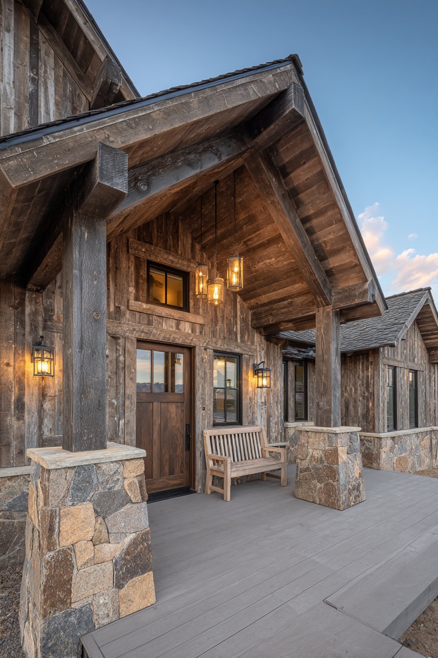 Craftsman Wood and Stone