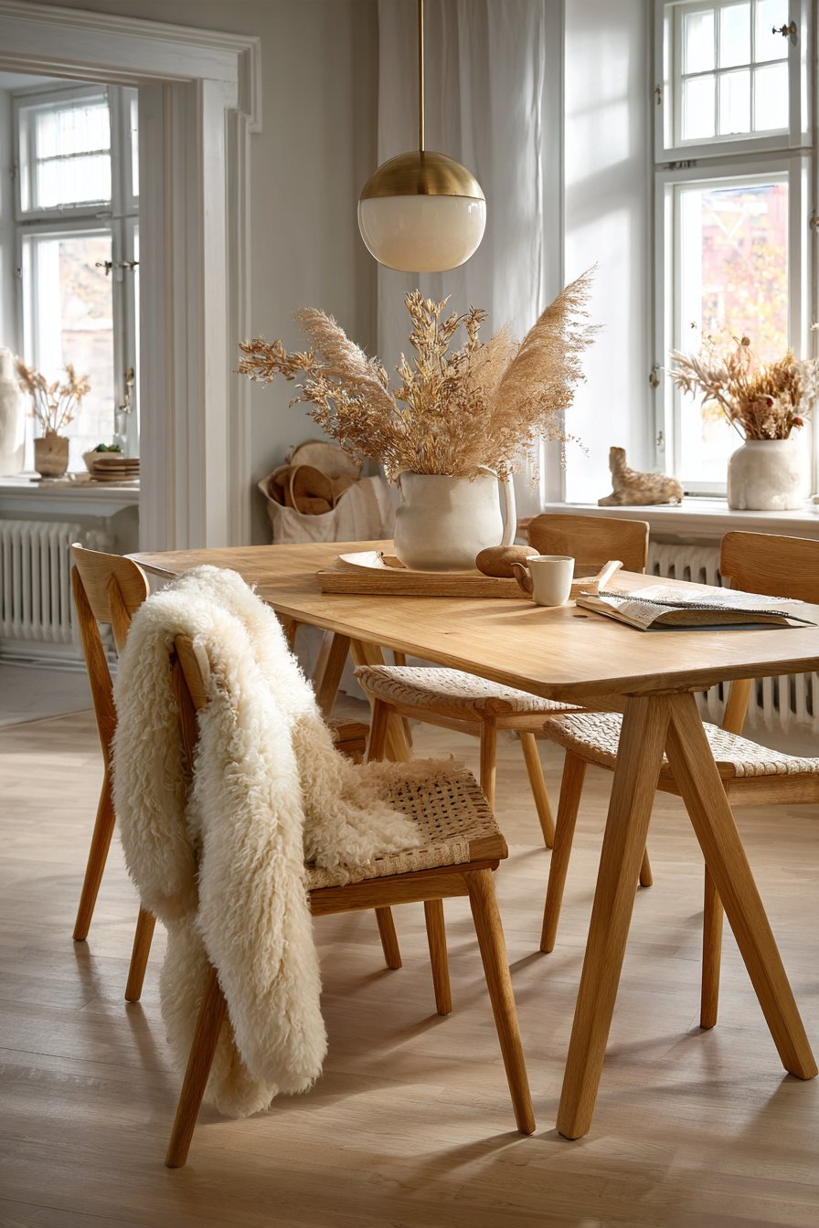 Scandinavian-Inspired Light Oak Simplicity