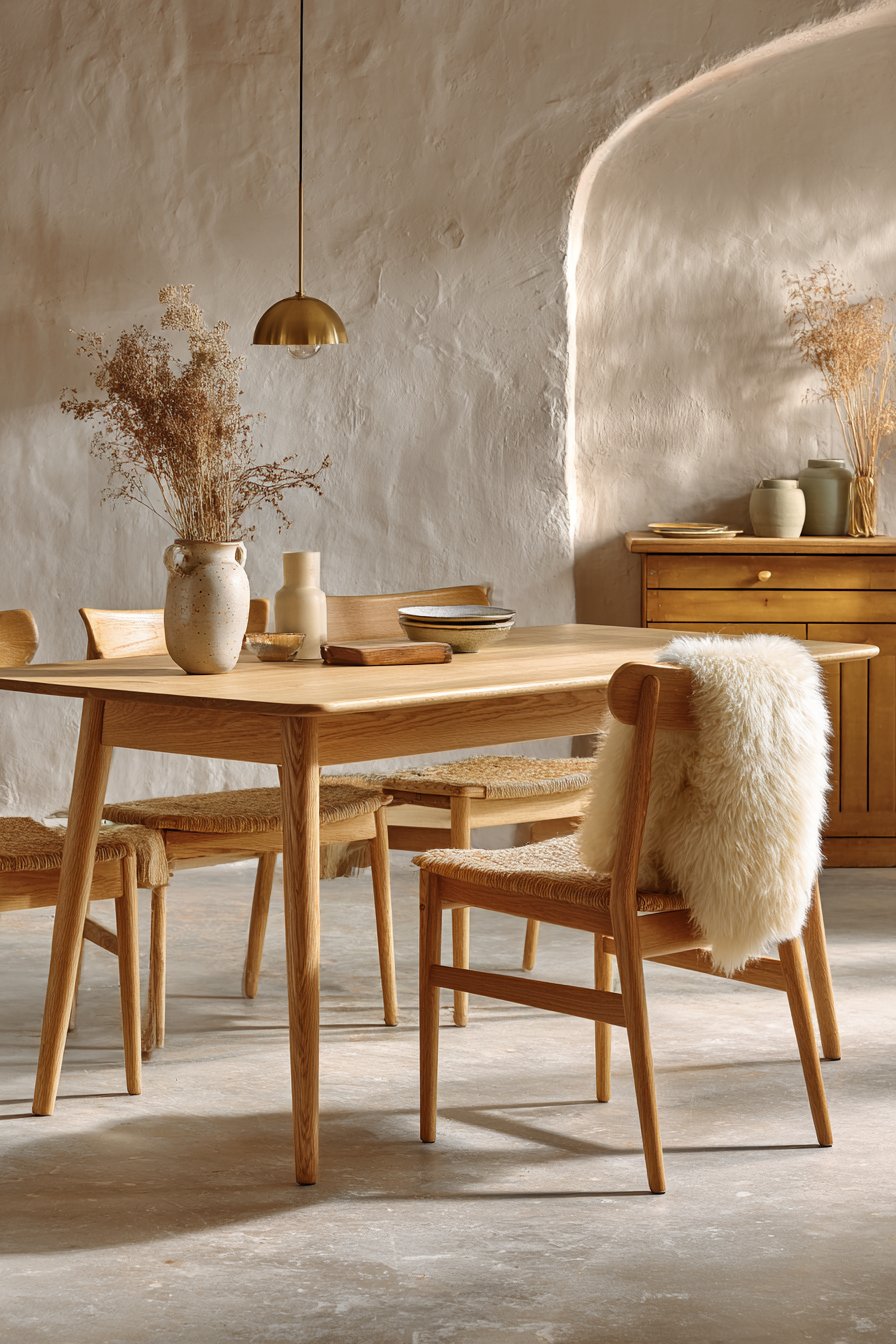 Scandinavian-Inspired Light Oak Simplicity