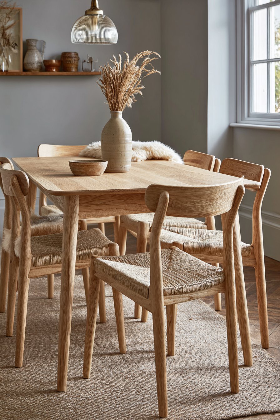 Scandinavian-Inspired Light Oak Simplicity